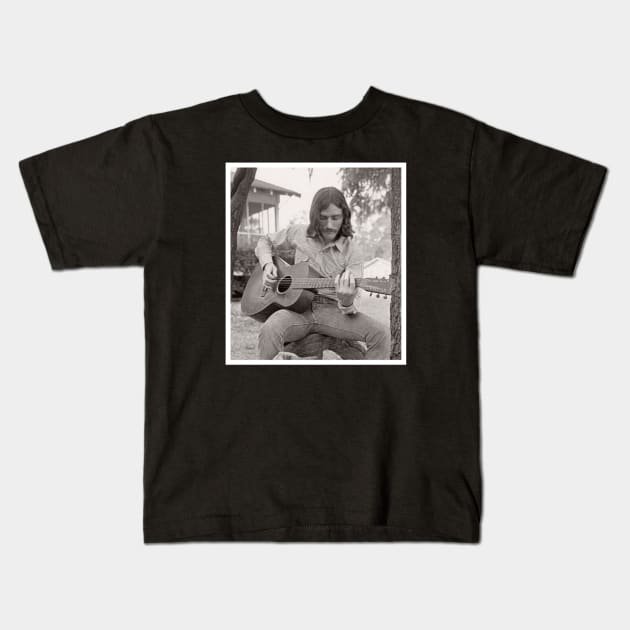 Dickey Betts Kids T-Shirt by KitzCutiz